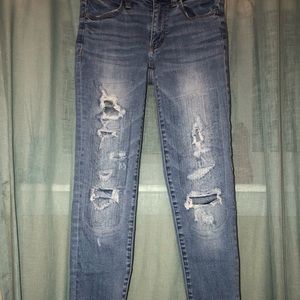 American Eagle Light-Wash Jeans